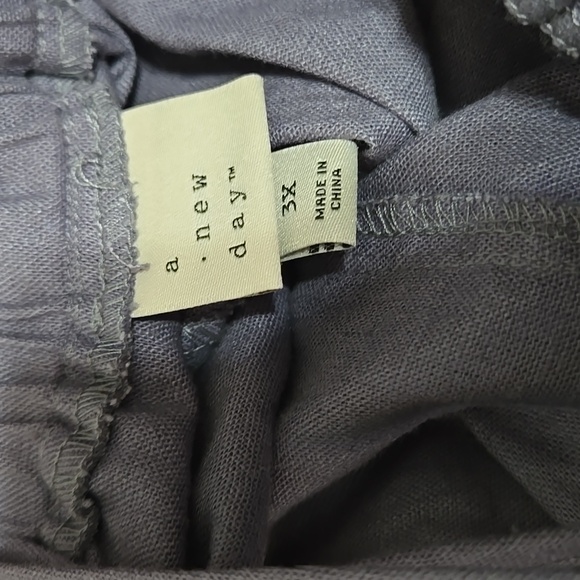 ``P25806 NWT A New DAY Blue/Gray Pant - Picture 2 of 4